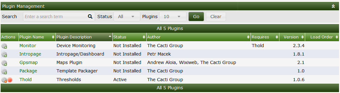 plugins
